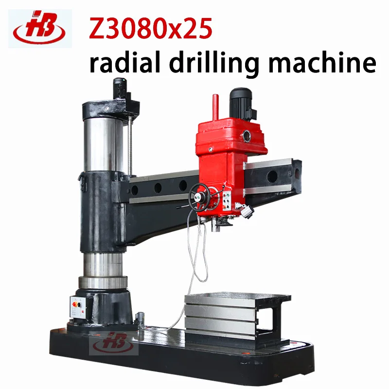 Z3080 hydraulic radial drilling machine Automatic feed drilling 80mm heavy radial drilling machine