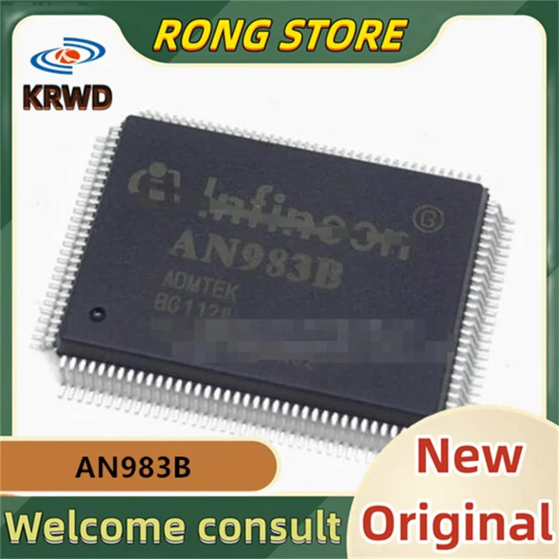 

5 шт. AN983B новый и оригинальный AN983 QFP128