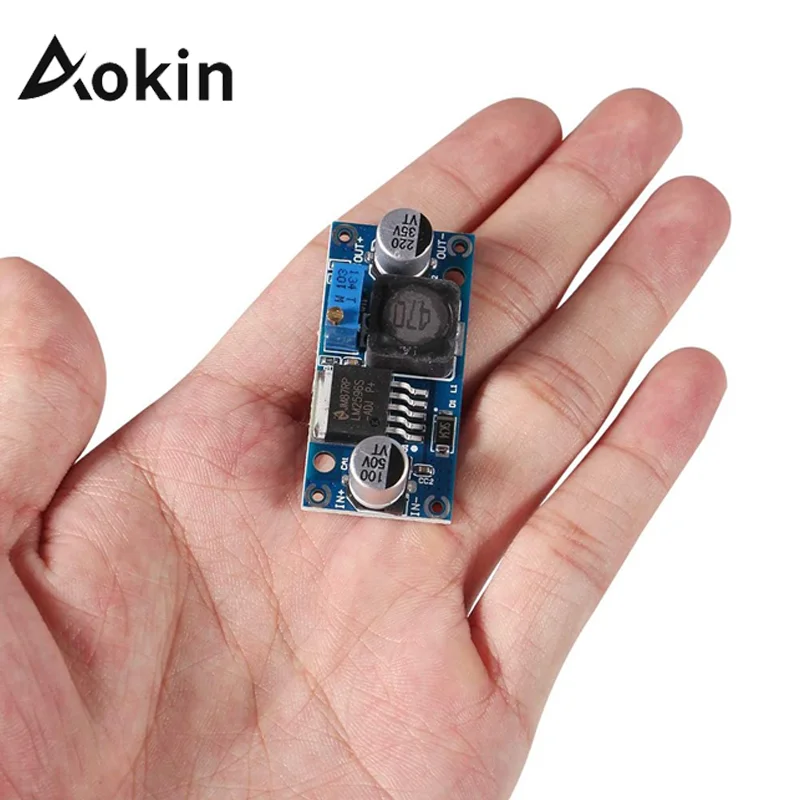 Aokin 1PCS LM2596 Step Down Module DC to DC Adjustable Buck Converter Voltage Regulator Conversion Power Supply Module LM2596 image 4
