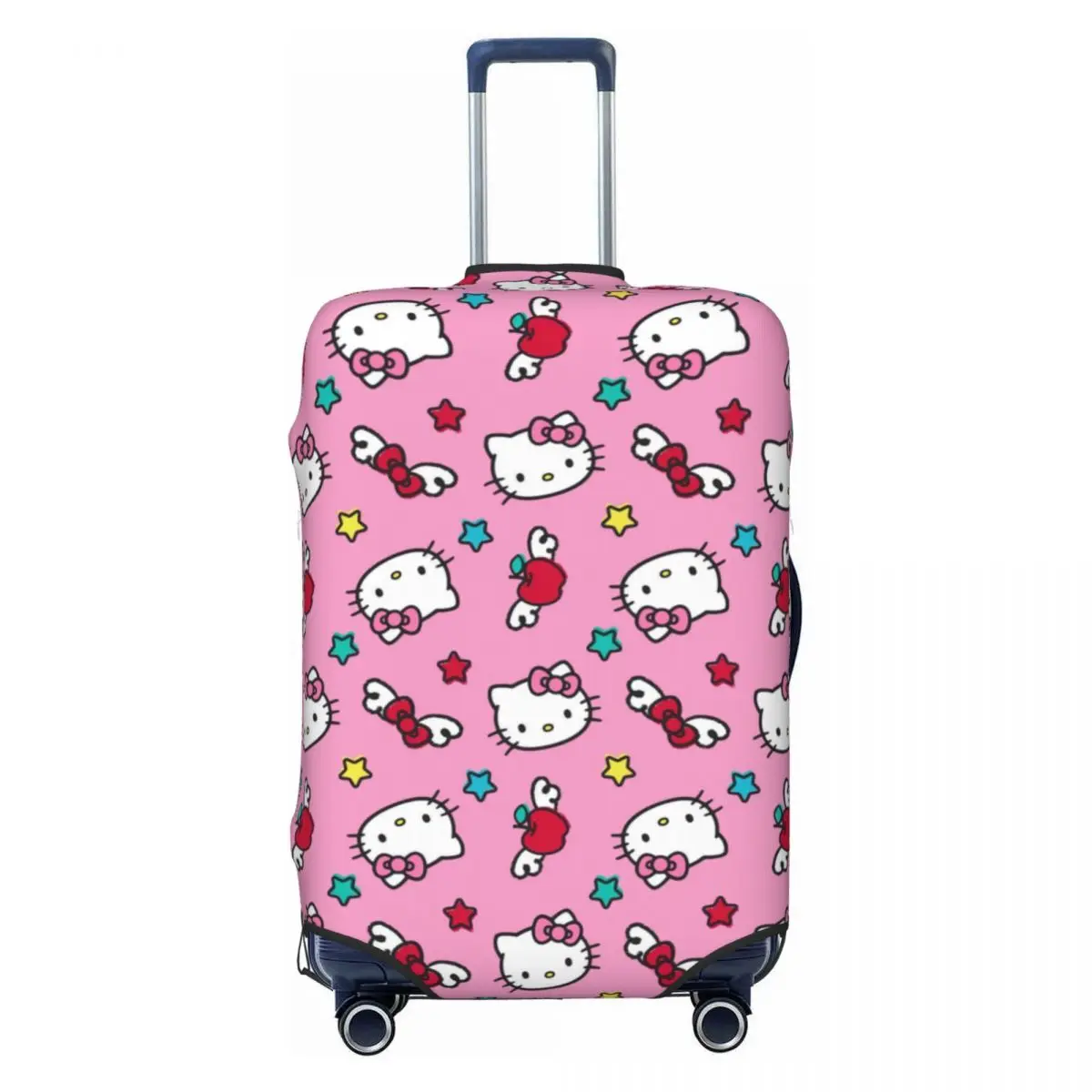 Custom Hello Kitty Sanrio Suitcase Cover Dust Proof Luggage Protective Covers for 18-32 inch