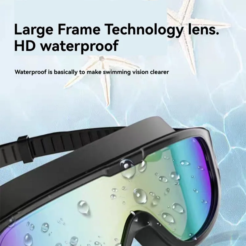 

Swim Goggles For Kids With Earplugs Large Frame Anti-fog/uv Winter Swimming Goggles For Boys Girls Toddler Exercise Skill