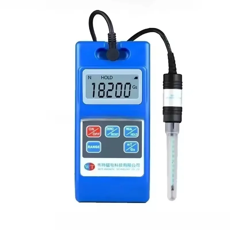 WT103 digital Tesla meter magnetic detector magnetic field detection magnet force magnetometer 0.01MT