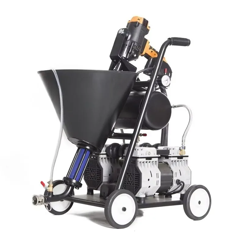 

for Tunnel Fireproof Coating Wall Cement Plaster Electric Texture Spraying Machine