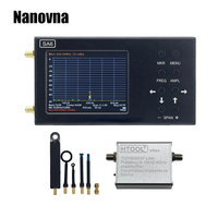 Nanovna SA6 Spectrum Analyzer 6GHz Signal Generator 3.2 inch Touch Screen Portable 35~6200 MHz RF Input PC Control Battery