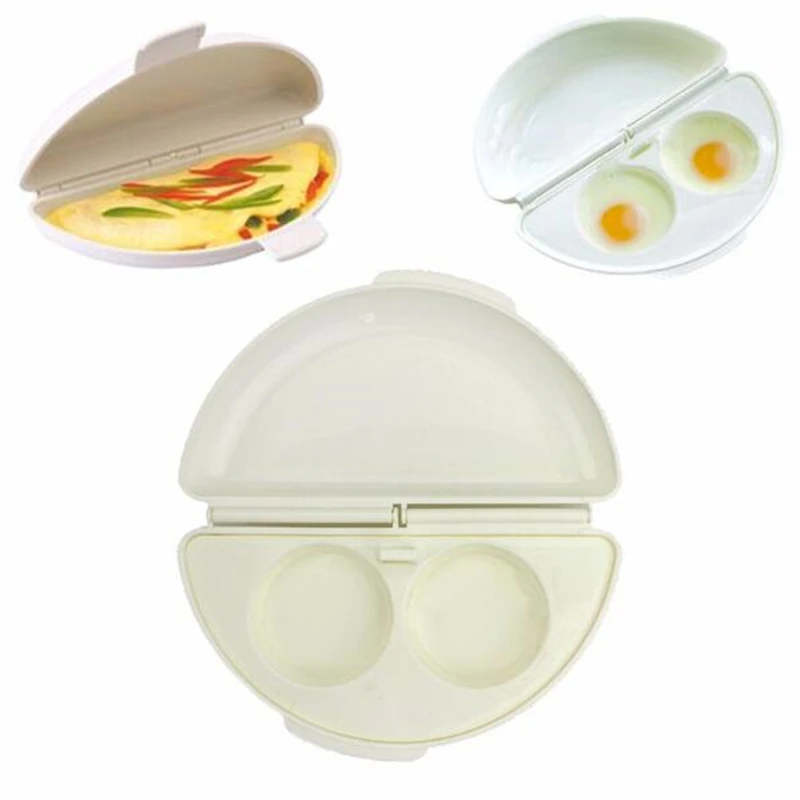 Bandeja de huevos al vapor multifuncional para microondas, herramientas de cocina para el hogar, sartén para tortillas, molde para desayuno, utensilios de cocina