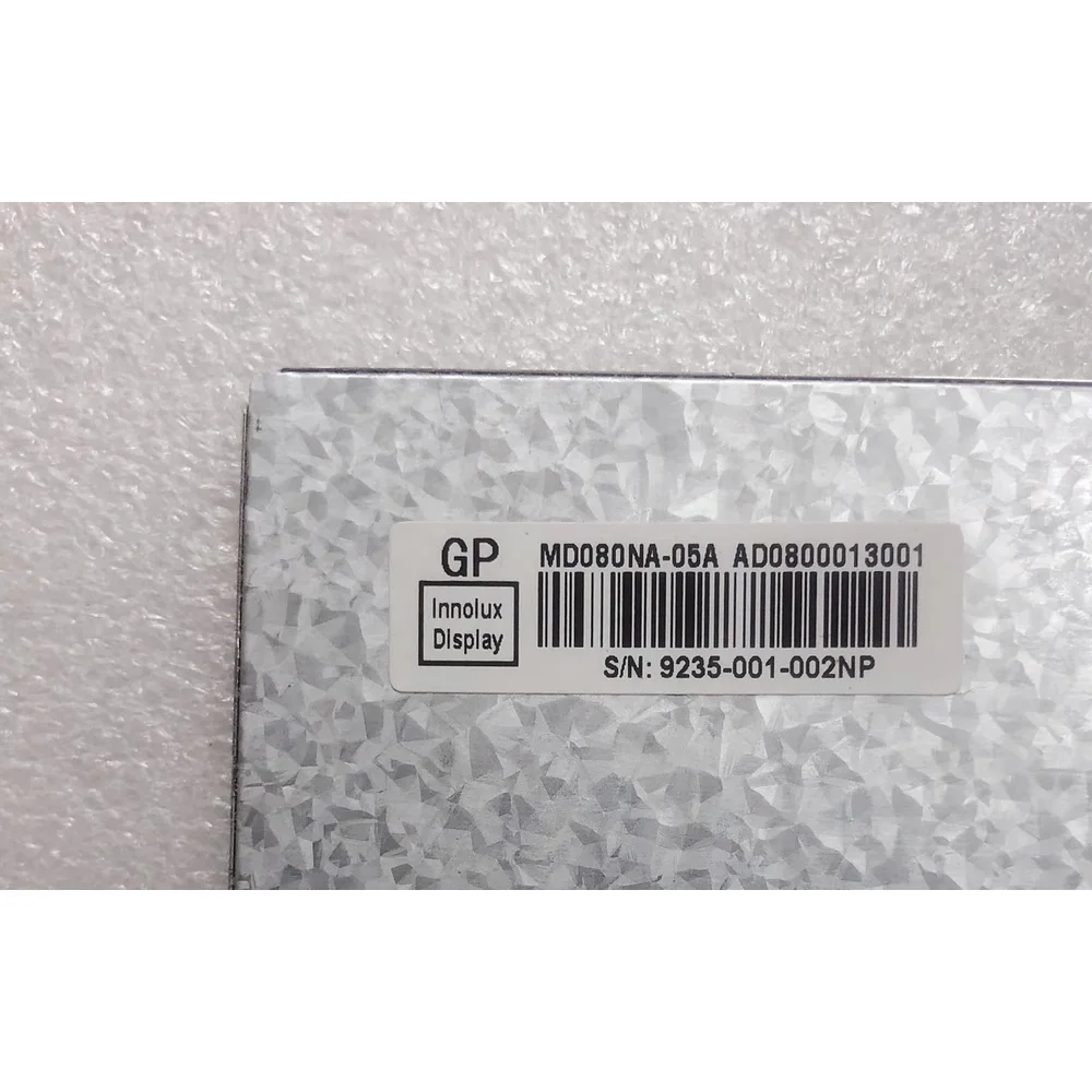 Tela LCD de 8 polegadas MD080NA-05A EE080NA-06A EJ080NA-05B AT080TN52