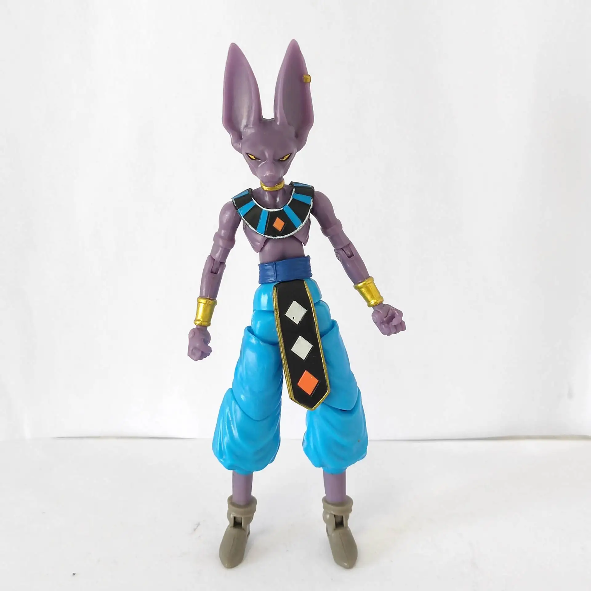 Genuine Bandai Dragon Ball Super Saiyan Vegeta Wukong Tranks No Accessories Loose 5-Inch Doll Gift