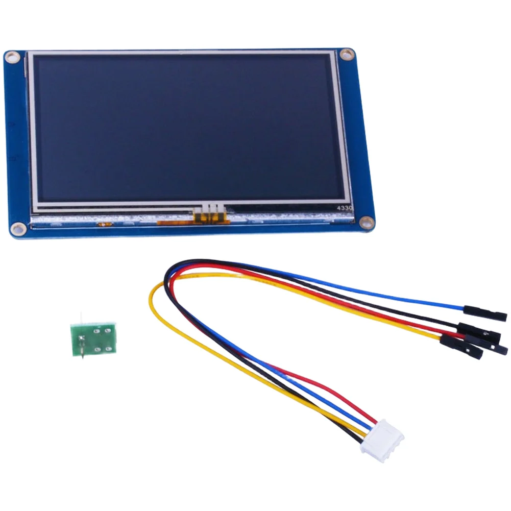 Resistive Touchscreen Module 4.3 inch TFT Display 480x272 Resolution UART Serial Interface for Embedded Systems