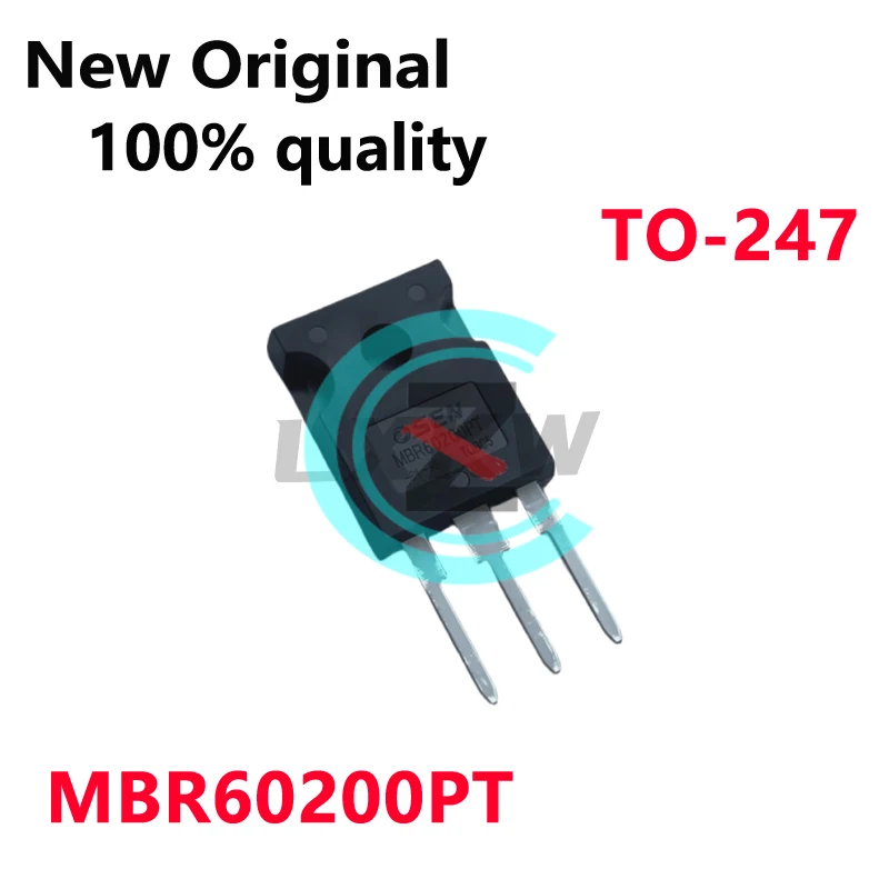 5/PCS New Original MBR60200PT TO-247 60A 200V high current Schottky diode In Stock