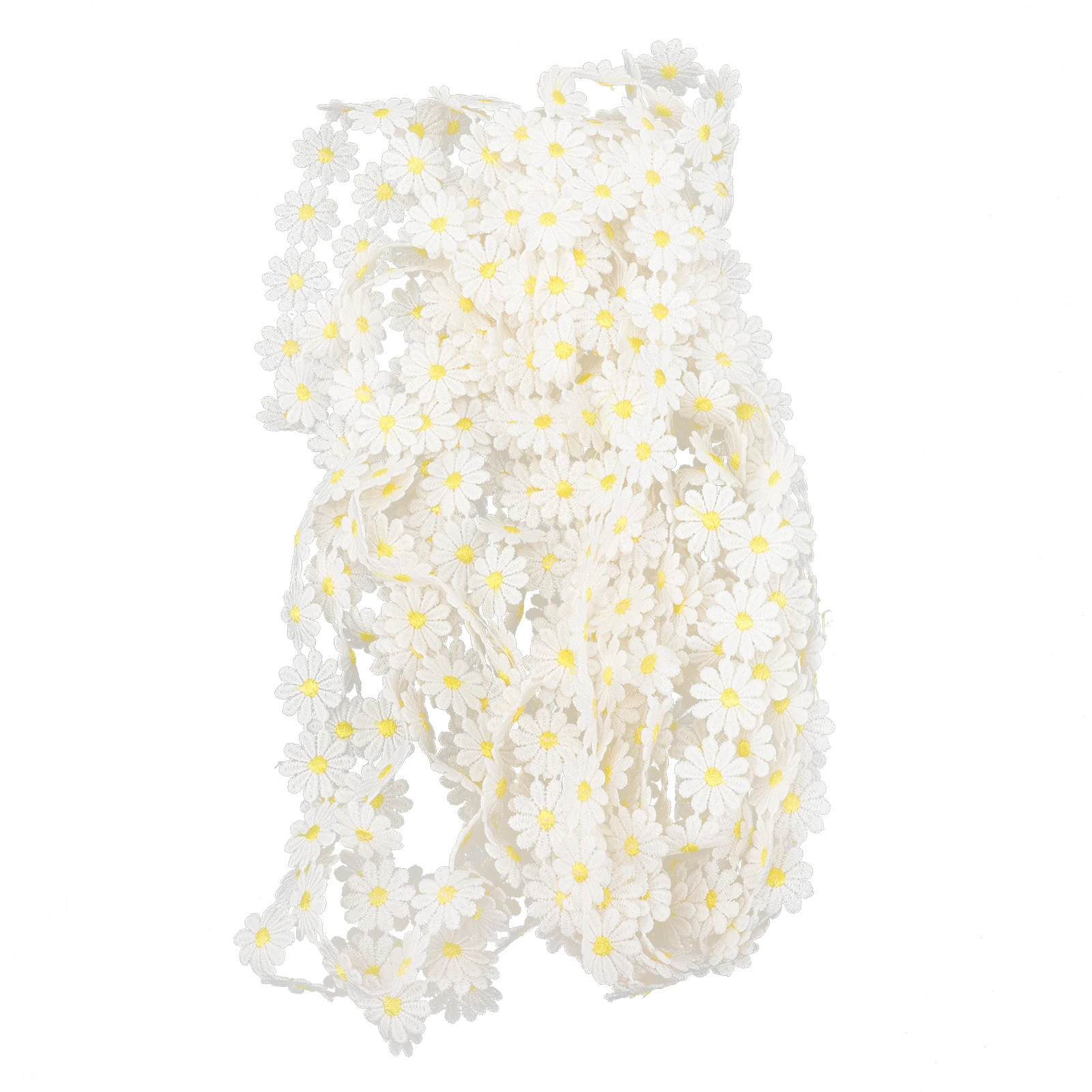 

Water Soluble Silk Sunflowers Patches Embroidered Applique DIY Craft Cloth Lace Embroidered Applique Ribbon Decorative