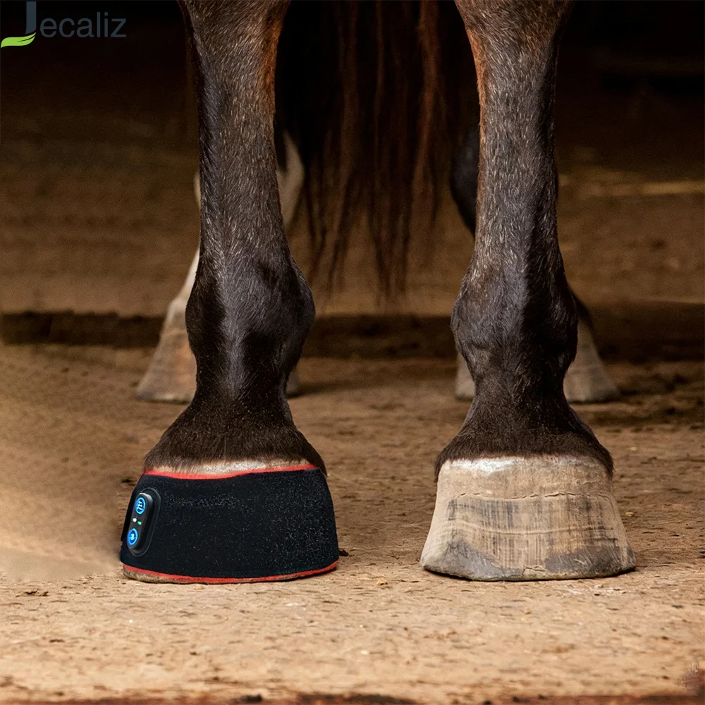 660nm 850nm Equine Red and Infrared Light Therapy Horse Hoof Wraps Red Light Therapy Pads for Horses