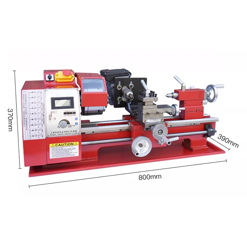 750W Brushless Motor Mini Lathe with electronic guitar Lathe Metal Woodworking lathe 50-2500RPM