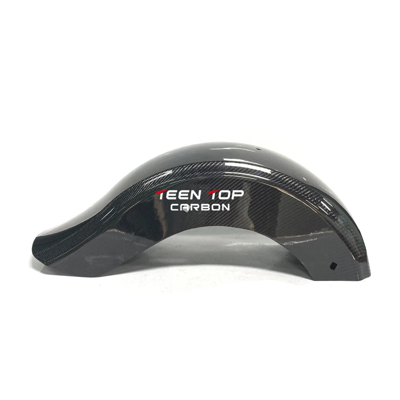 

STLF TEENTOP 100% Carbon Factory 2009 2023 2024 for Sport Glide Bagger 21 Inch for Rear Fender Touring Road Black Gloss Models