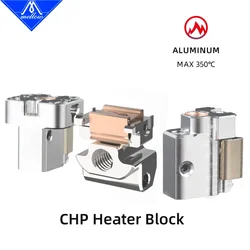 Mellow CHP Heater Block for Voron Blv Ender3 Compatible with V6/Volcano/Crazy/Dragon Hotend 3D Printer Parts  accesoires