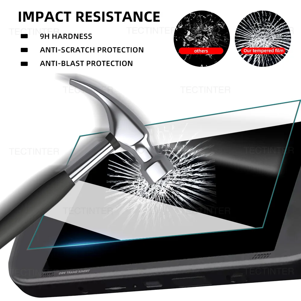 Anti-Scratch Screen Protector Tempered Glass For Trimui Smart Pro Game Console  Films 9H Hard Glass Gaming Accessories image 3