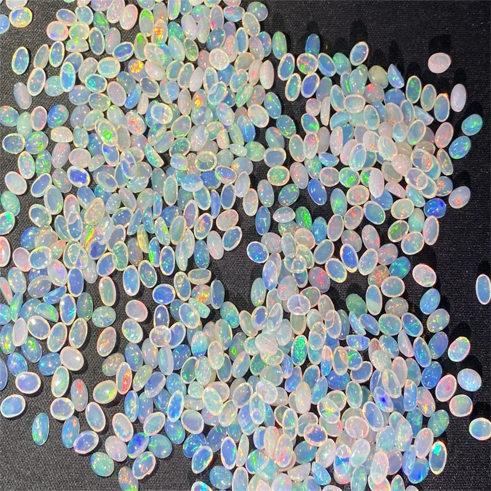

100% Natural Opal Natural Blue or Pink Brilliances Loose Gemstone Australian Opal Gemstone Jewelry DIY Earring or Ring Pendant