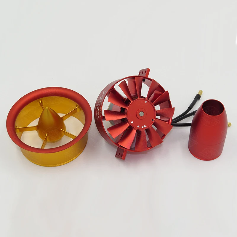 JP Hobby 90mm Clockwise Rotation Aluminum Alloy EDF With12S Brushless Motor For RC Planes