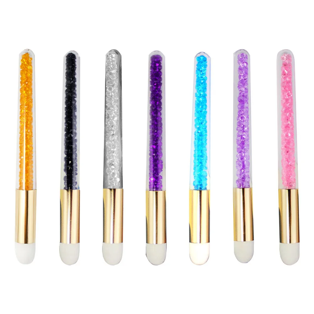 

7Pcs Blackhead Removal Brush Face Cleaning Tool Nose Pore Cleanser Comfortable Handle Practical Skin Brush Pore Cleaning Tool