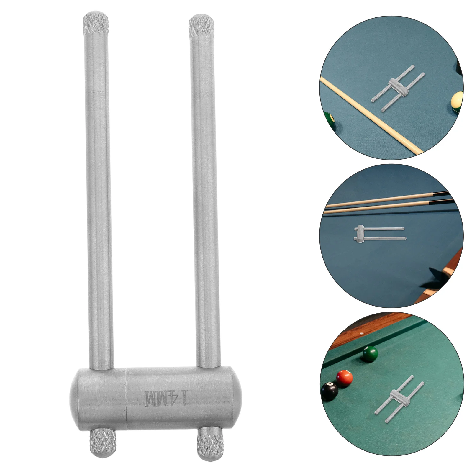 Billiard Cue Tip Press Tool Stainless Steel 14Mm Sturdy Pool Cue Repair Kit Snooker Pool Stick Accessories Tap Handle Tool