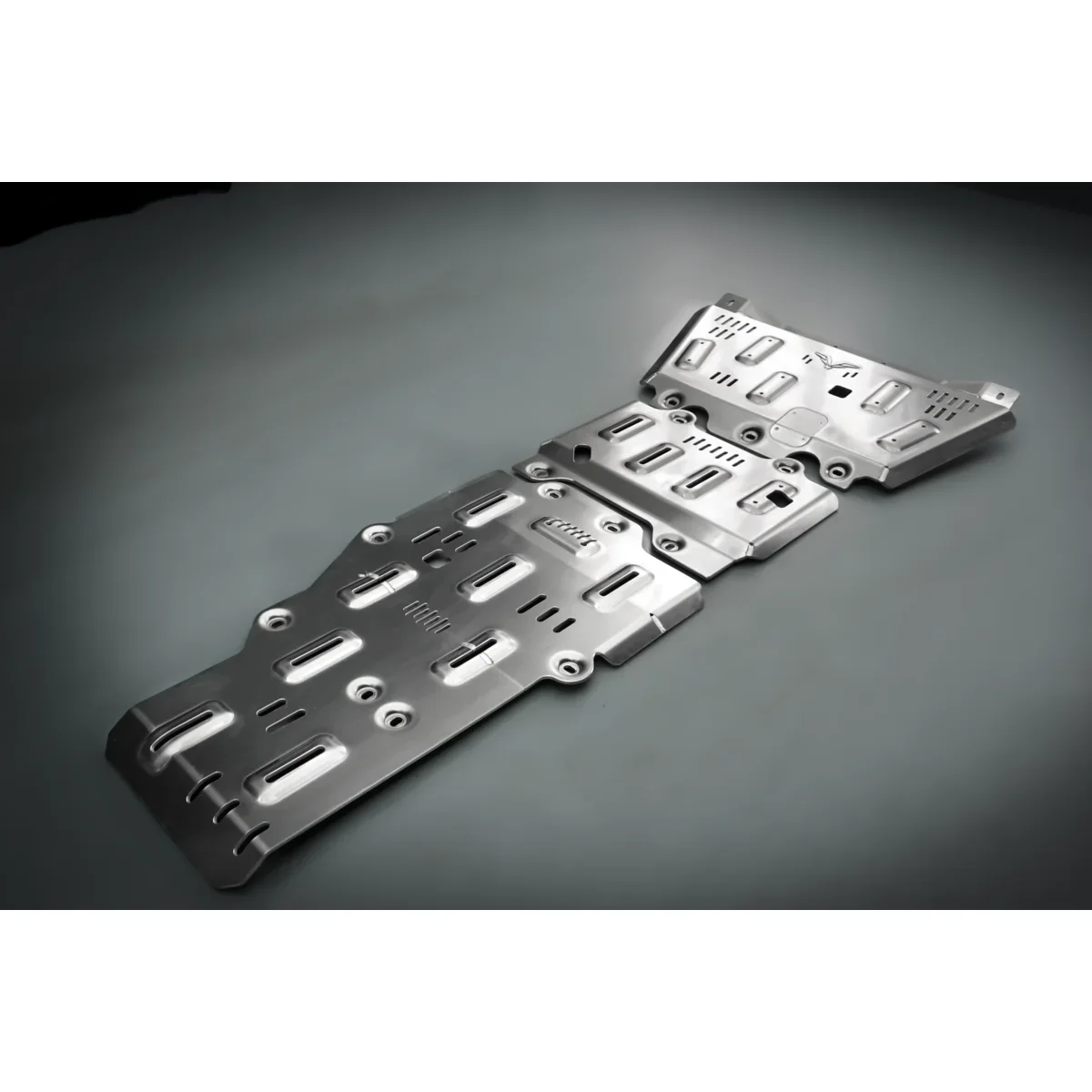 8mm  Titan Accessories Full Coverage Skid Plate Al-Mg Alloy Off-Road Protection