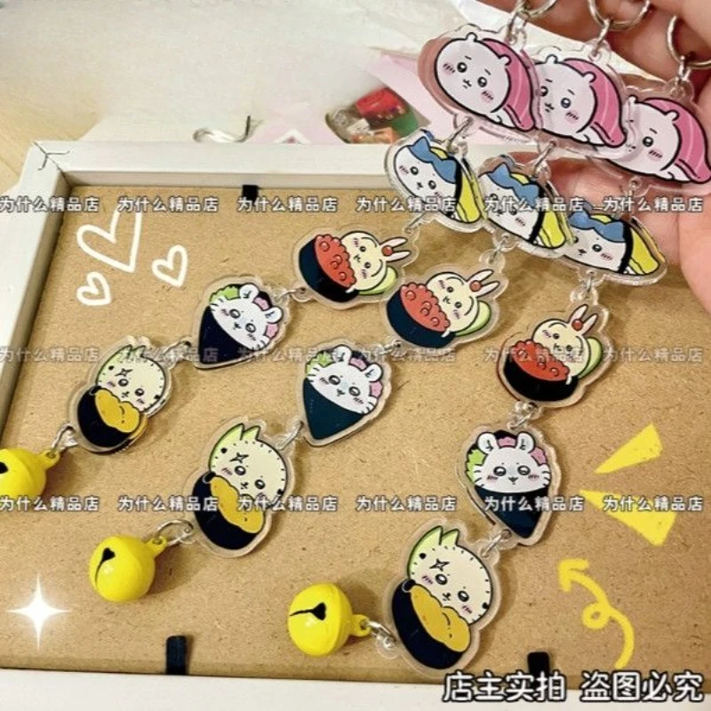 

Anime Peripherals Chiikawa Figure Acrylic Pendant Hachiware Figurine Acrylic Keychain Usagi Decoration Collection Toys Gifts