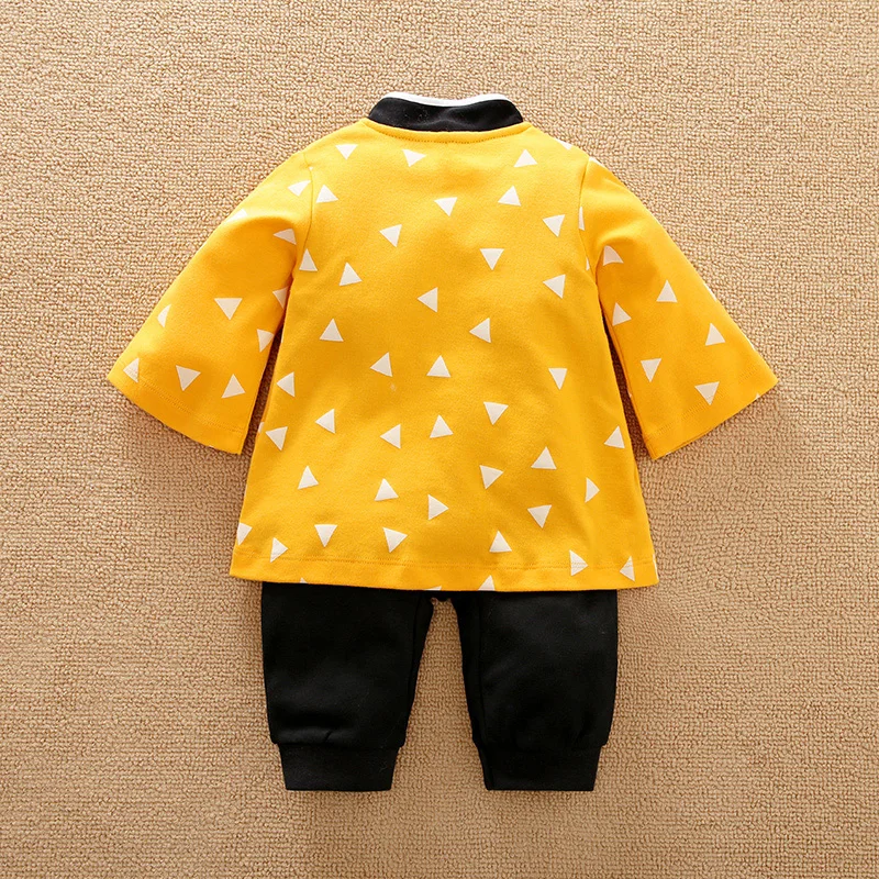 Neonatal Clothing Anime Style Handsome Role-Playing Cotton Comfortable And Soft0-18 Spring And Autumn Long Sleeved Baby Jumpsuit