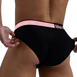 Sexy Mens Underwear Modal Man Sexy Gay Bikini Briefs Jockstrap Panties Underpants for Men MP235