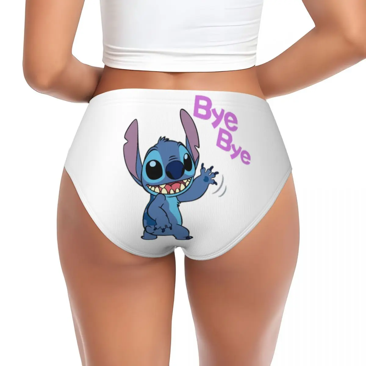 مخصص المرأة غرزة التلفزيون الكرتون الرسوم المتحركة سراويل داخلية الإناث لينة سراويل قصيرة ملخصات السروال