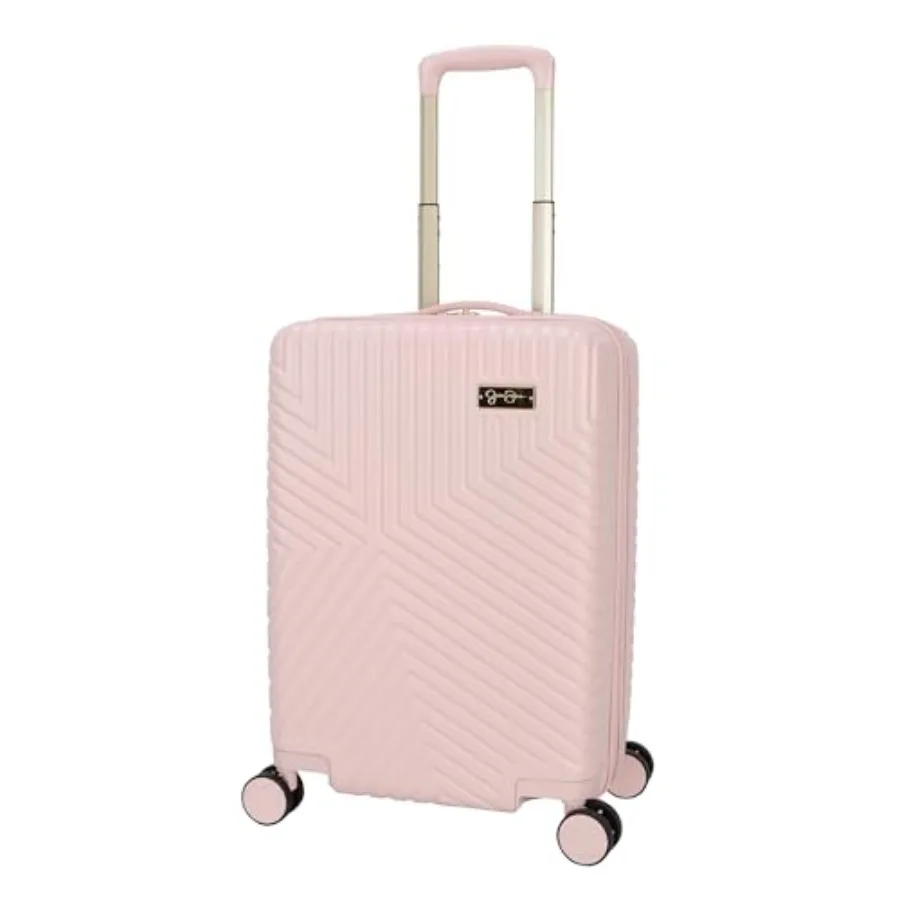 

Abilene 20" Expandable 8-Wheel Spinner Carry On Luggage Suitcase, Peachy Keen