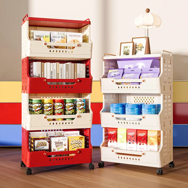 

Dopamine snack rack, high-value trolley home living room storage rack
