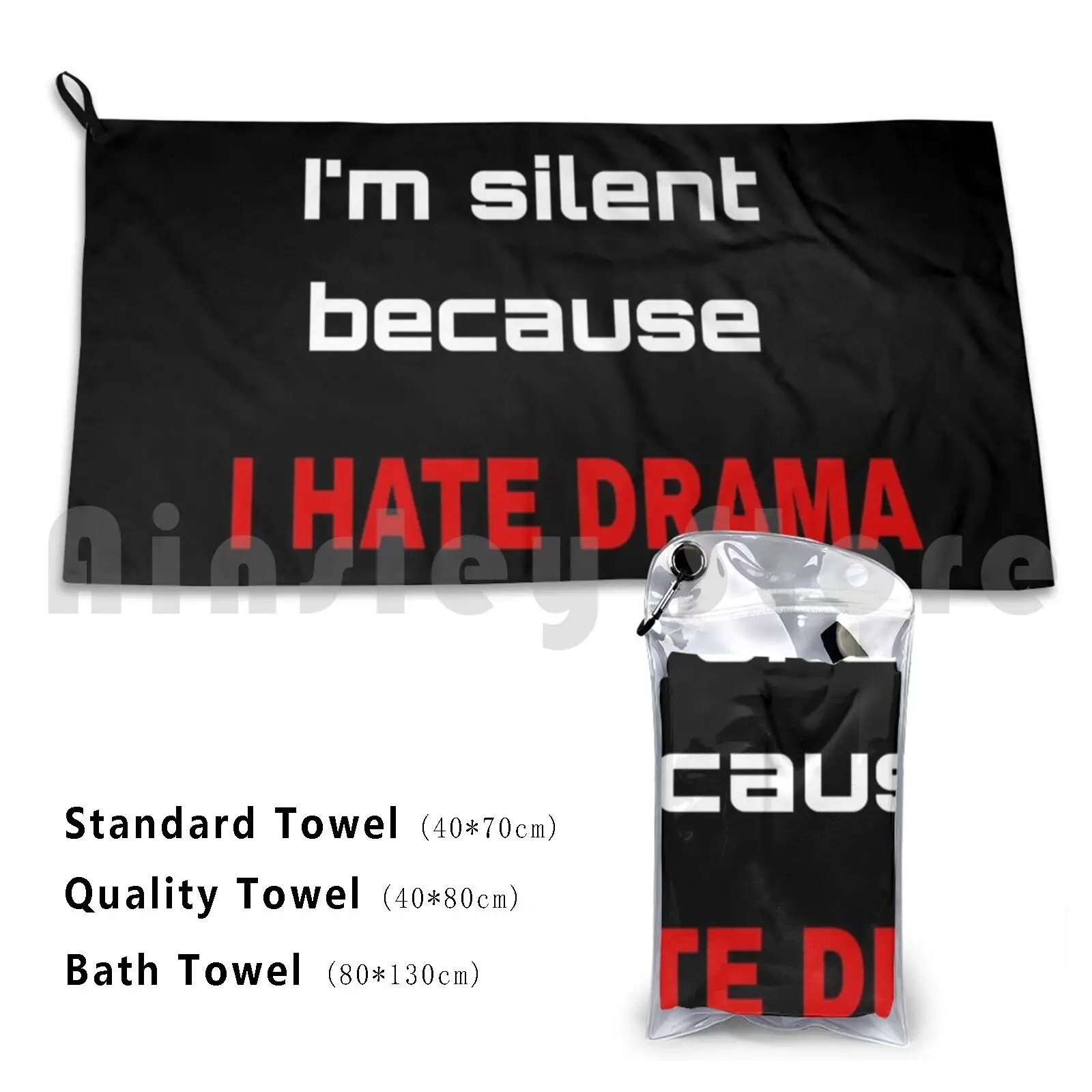 I'm Silent Because …