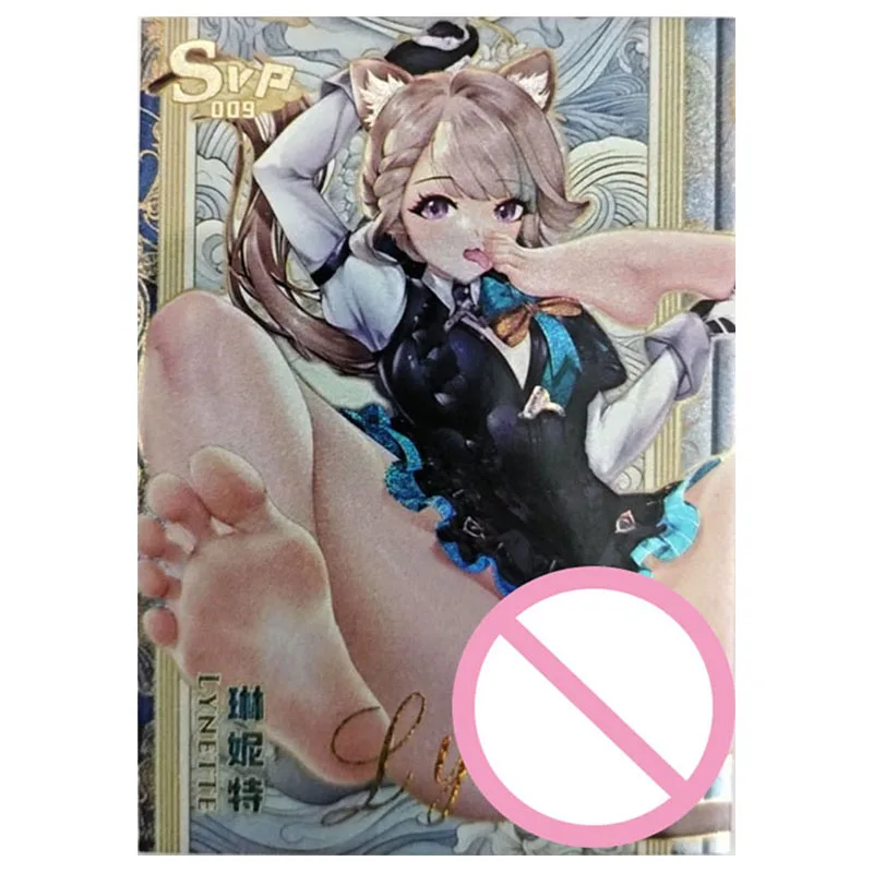 Anime Godin Verhaal Zeldzame SVP Collectible Kaarten Bronya Kafka Atago Iochi Mari Surtr Taiho Lynette Speelgoed voor jongens Verjaardagscadeau
