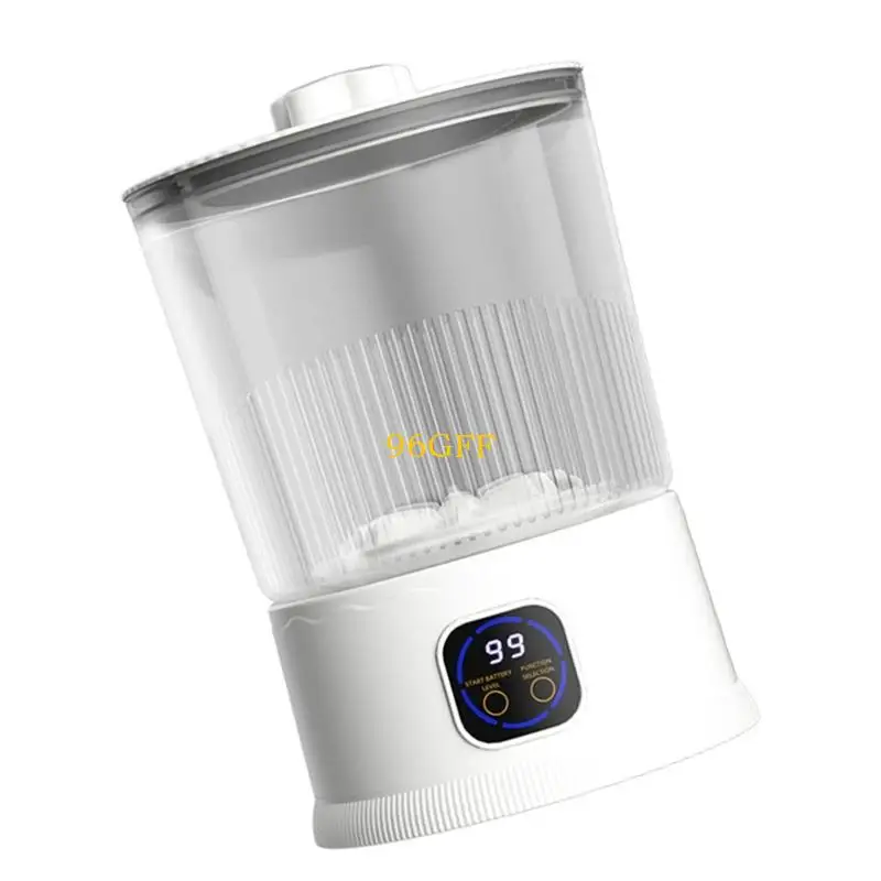 96GF Portable Washing Machine Wireless Mini Washer Deeply Clean Small Laundry Socks Underwear Baby Clothes Small Washer