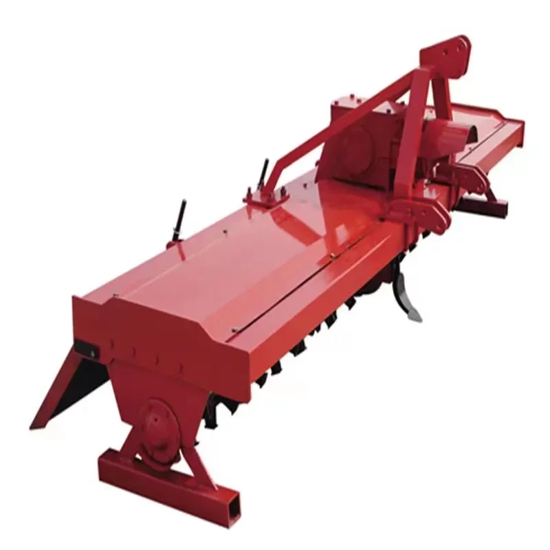 Farm tractor used rotary stone burier tiller with parts Agricultural rotary tiller products