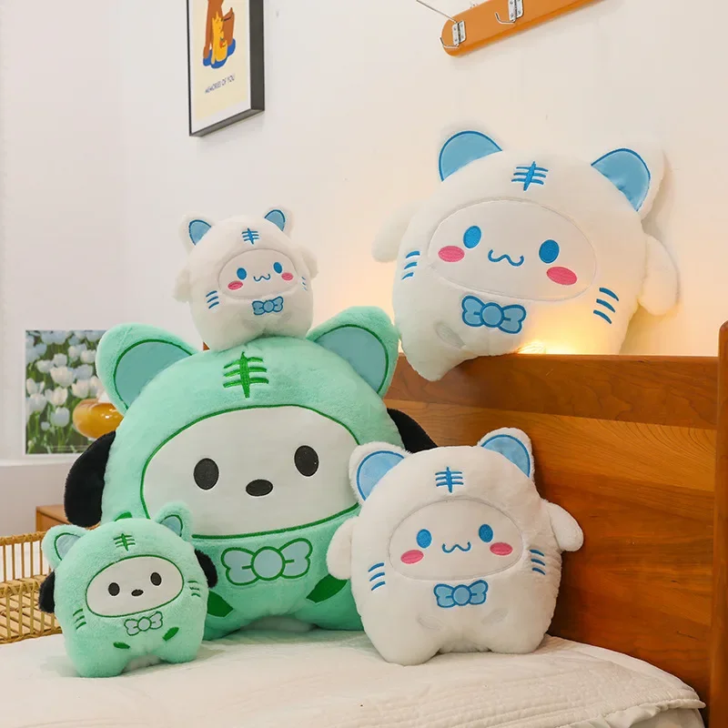 

Sanrio New Little Tail Plushies Dolls 55CM Cinnamoroll Pochacco Peluche Plush Toy Doll Children's Sleeping Pillow Gifts for Kids