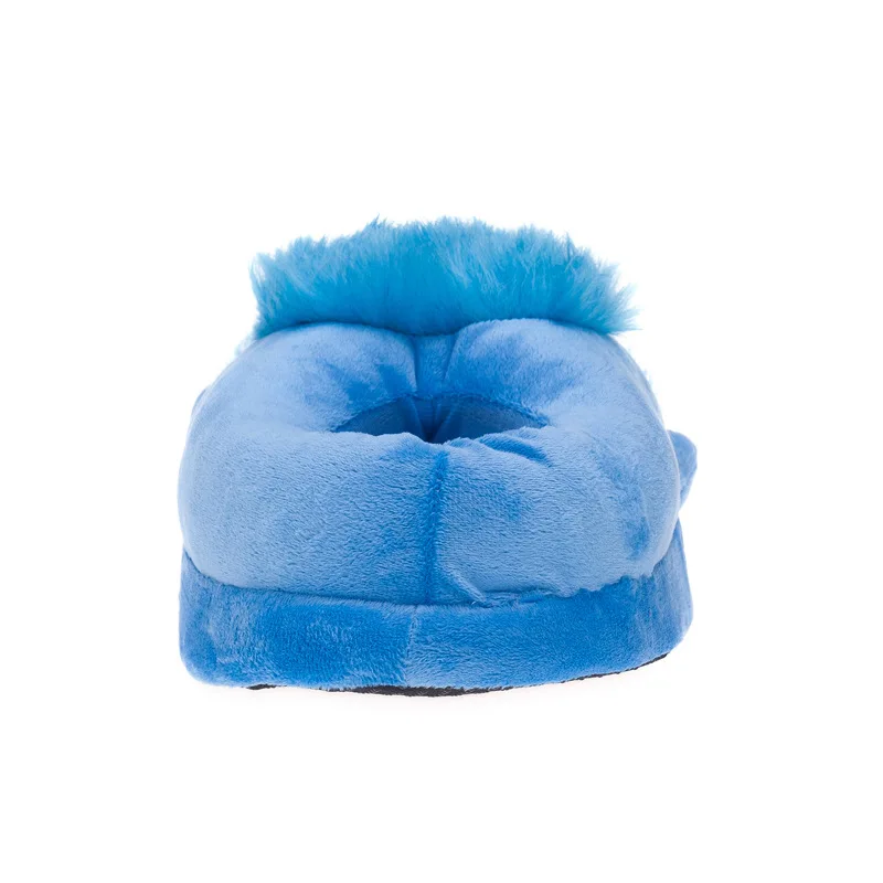 Męskie ciepłe kapcie typu \"paw\" na grubej podeszwie, unisex, rozmiary 36-46, kreatywne buty ze sztucznego futra, designerskie męskie buty do domu z dużymi stopami, 2025 — zdjęcie 5