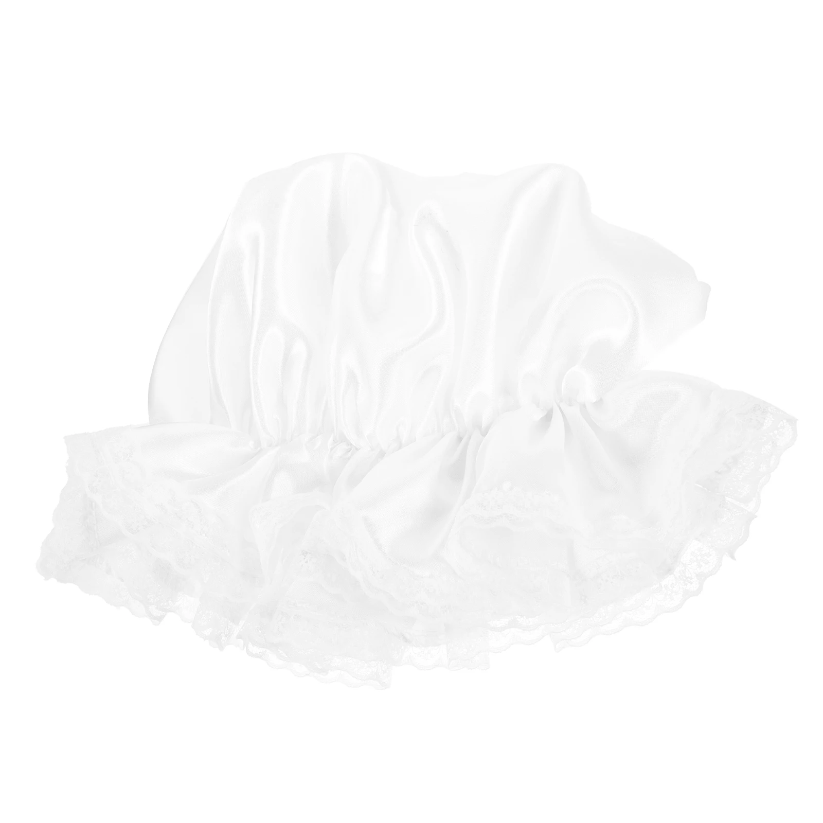 

Maid Hat Women White Lace Design Durable Practical Girls Party Headdress Costumes Stage Role Play Props Accessories