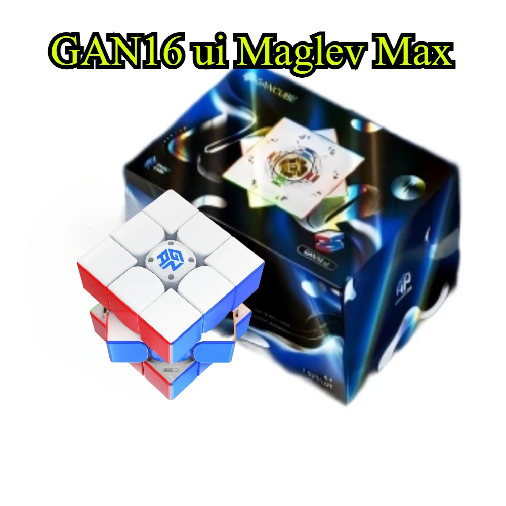 New 3x3 GAN16 Ui Maglev MAX UV Ai Smart Maglev Magnetic Magic Cube Professional GANCUBE Speed Puzzle Toys GAN 12 Speedcube Cubo