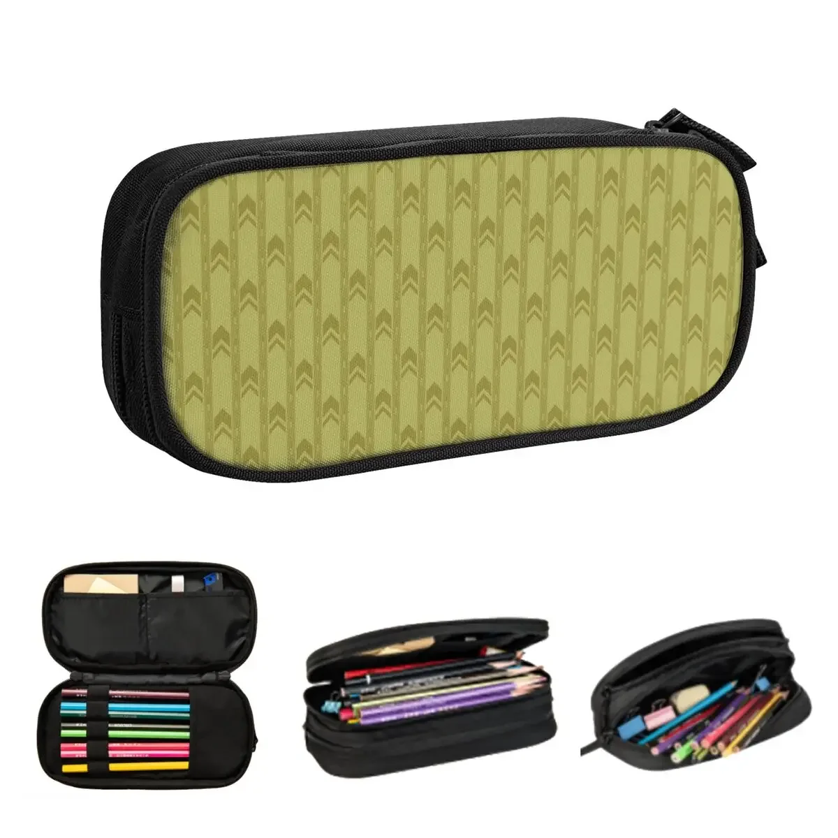 

The Backrooms Wallpaper Pencil Cases Large Capacity Pen Bags Pen Box Pencil Pouch For Boys Girls Students Stationery School