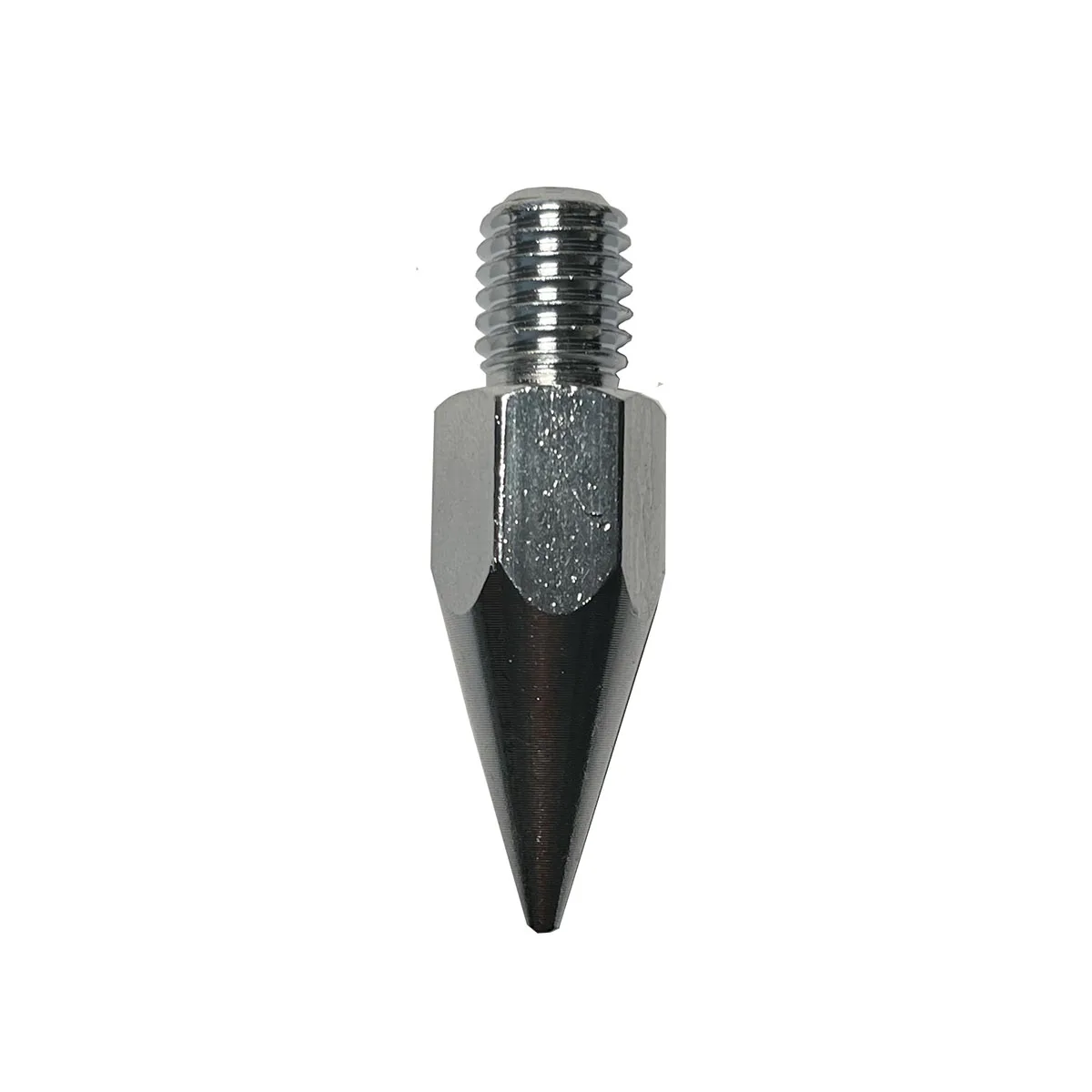 Stainless Steel M9.8mm Prisms Pole Replacement Point Fit For Prisms Pole Mini Pole Point Tip