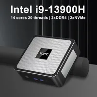 Gaming Mini PC 13th Gen Intel Core i9 13900H i7 13700H i5 2xDDR4 2xNVMe 2xLAN Windows 11 Pro Desktop Computer WiFi6E