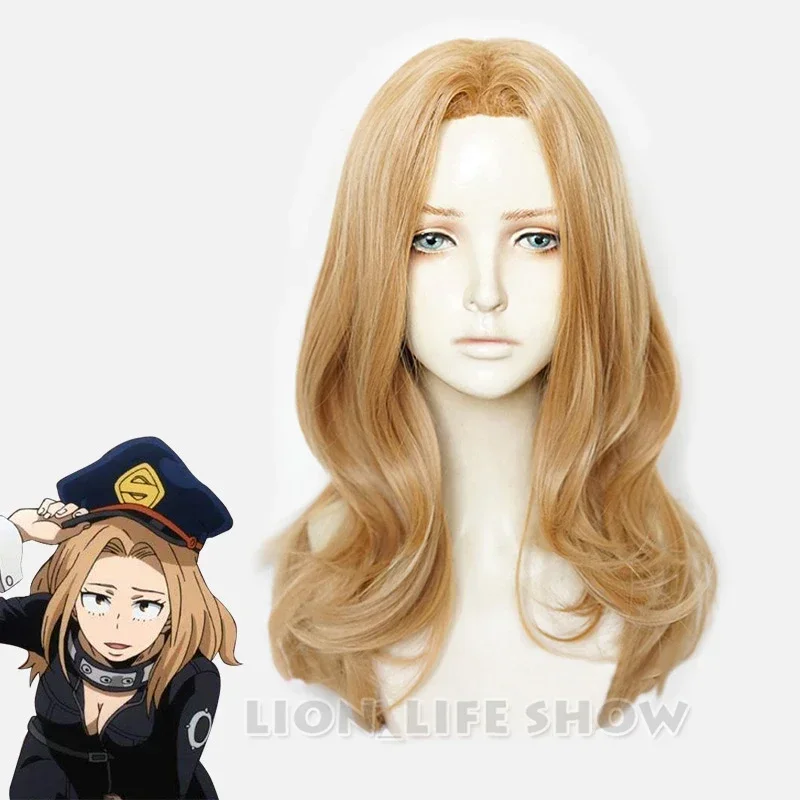 Camie Utsushimi Parrucche Boku no Hero Academia 3rd Stagione Capelli sintetici marroni My Hero Academia Halloween Cosplay M17