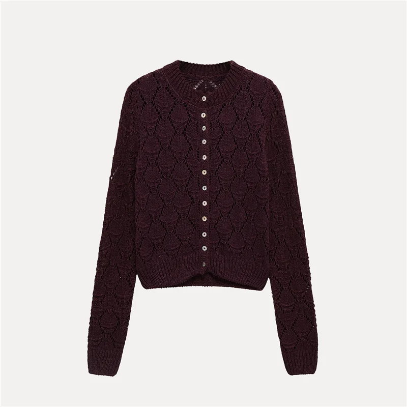 ملابس خارجية محبوكة من Faionable للنساء من Ele متعددة الاستخدامات ومطرزة بالزهور ومناسبة بشكل منتظم لموسم الصيف من ألياف البوليستر