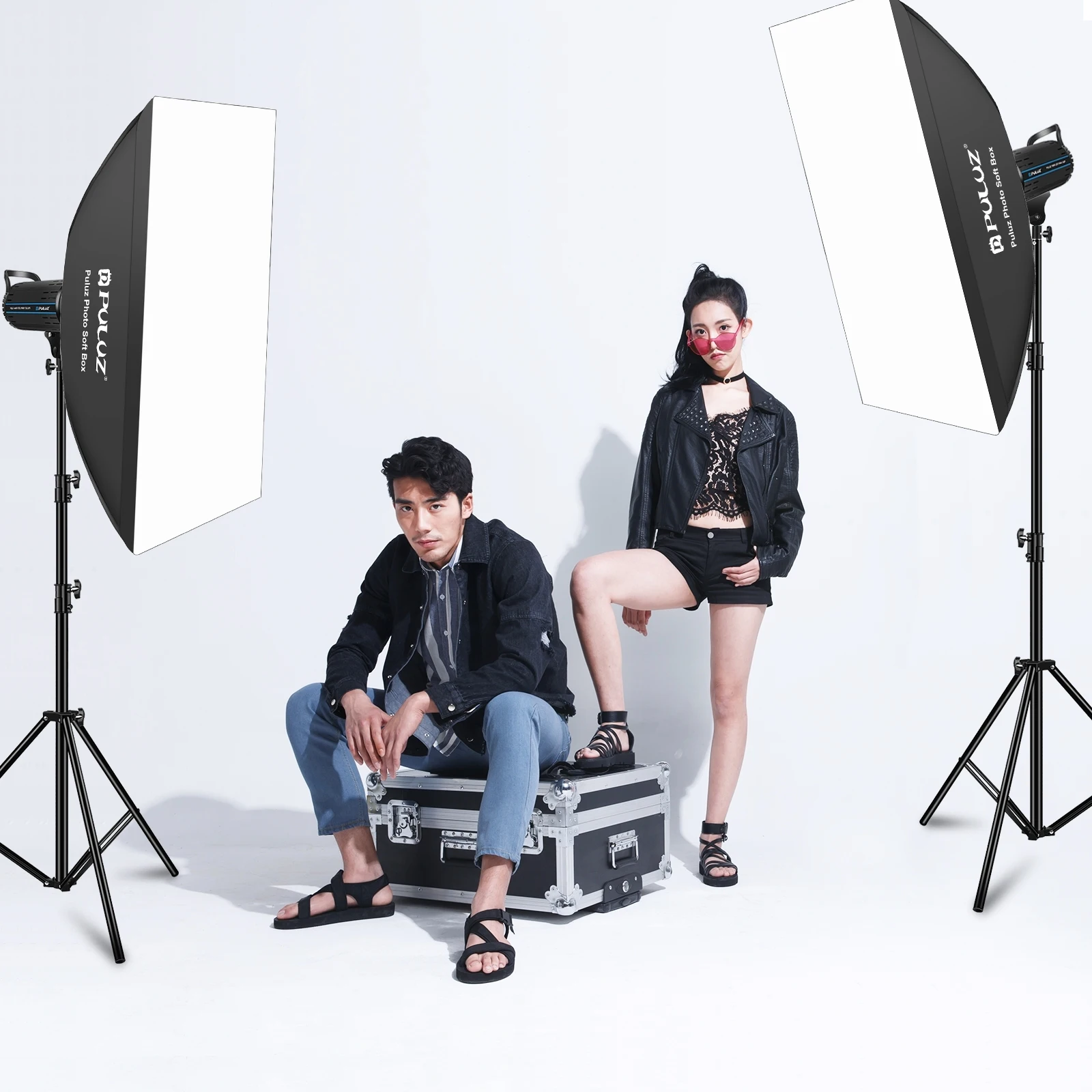 PULUZ 60x90 см Прямоугольный софтбокс Speedlite Bowens крепление Диффузор софтбокс