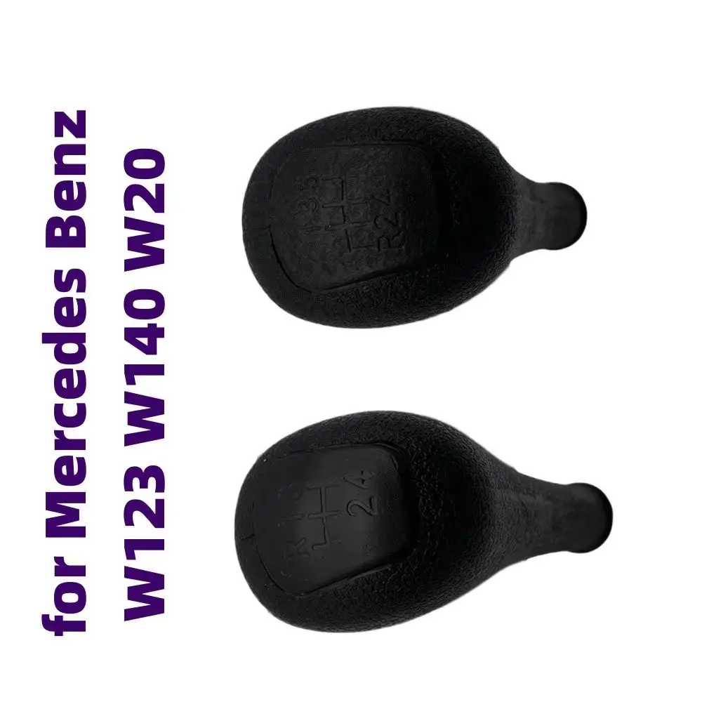 

4/5-скоростная автомобильная ручка переключения передач, кожаный рычаг переключения передач для Mercedes Benz W123 W140 W20, автомобильные аксессуары