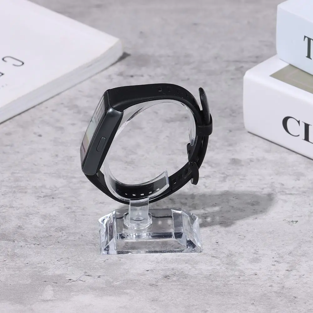 

Transparent Acrylic Stable Jewelry Holder Exhibition Frame Watch Display Rack Wrist Watch Show Stand