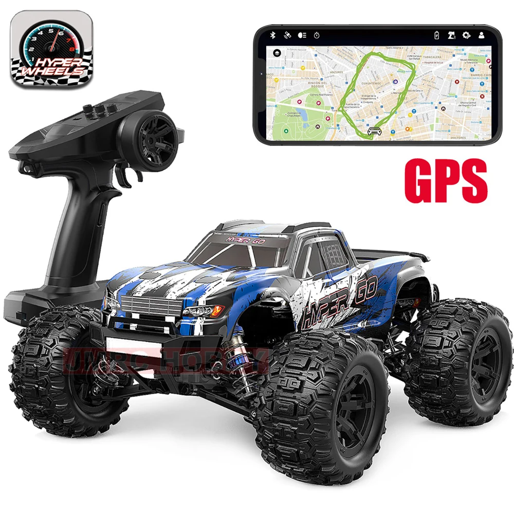 MJX Hyper Go H16H V3.0 Off Road Vehicle Toy 4-Wheel-Drive Remote Control Car High Speed RC Truck  With GPS