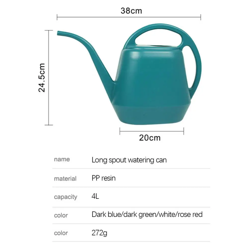 Large Capacity Watering Can Pot Long Spout Kettle for Indoor Outdoor Garden Plants Flower Succulent Bonsai