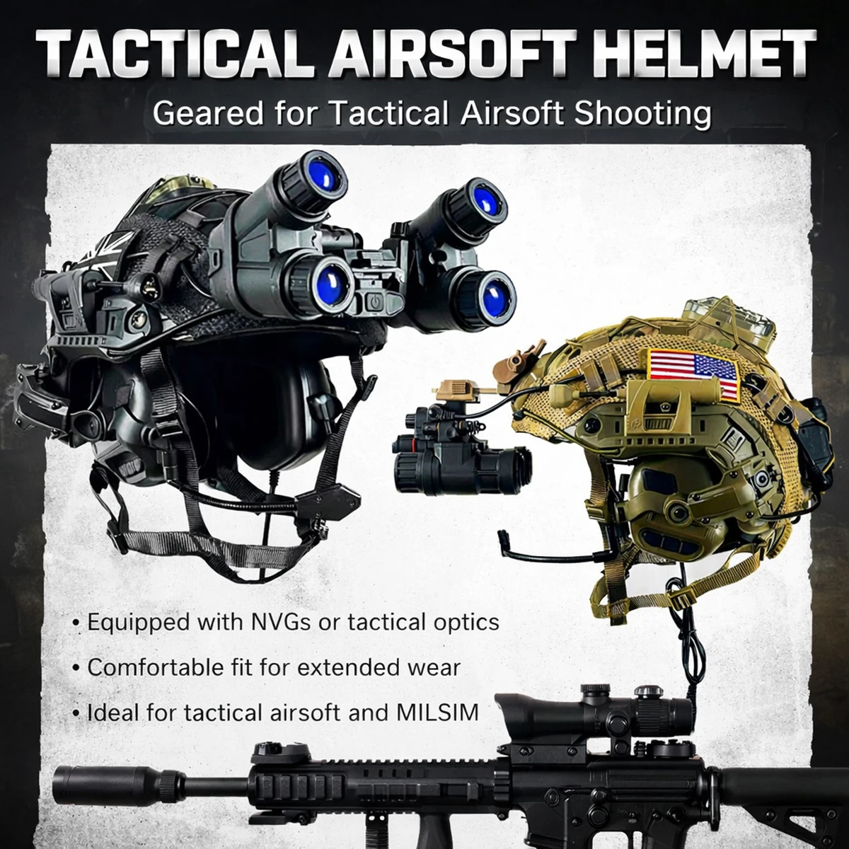 

Tactical FAST Helmet Set with GPNVG-18 Night Vision Model Side Flipping Version Outdoor Paintball Protective Shooting Equipment