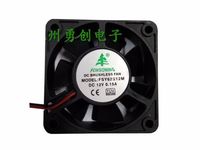 FONSONING FSY62S12M DC 12V 0.15A 60x60x20mm 2-Wire Server Cooling Fan